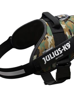 JULIUS-K9 IDC®-Powergeschirr, camouflage - Größe XL: Brustumfang 71 - 96 cm