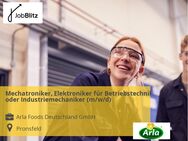 Mechatroniker, Elektroniker für Betriebstechnik oder Industriemechaniker (m/w/d) - Pronsfeld