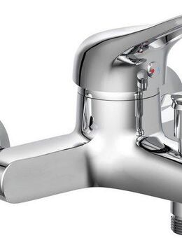 Schütte Wannenarmatur Porto Mischbatterie Badewanne, Wasserhahn Bad, Wannenarmatur in Chrom
