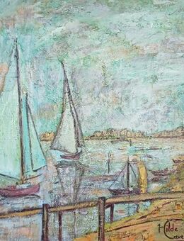 Kunsthandel Gennep - "Segeln" - Kleve Zentrum