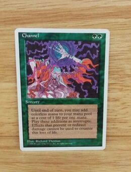 Magic The Gathering-Sammelkarte-Channel - Nörvenich