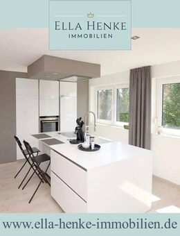 Traumhafte, sehr hochwertig ausgestattete, möblierte Maisonette-Wohnung mit Balkon. - Isenbüttel