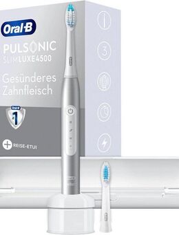 Oral-B Schallzahnbürste Pulsonic Slim Luxe 4500, Aufsteckbürsten: 2 St.