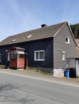 Gemütliches Einfamilienhaus in Ortsrandlage von Bad Laasphe-Amtshausen - Bad Laasphe