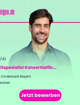 Kreditspezialist Konsortialfinanzierung (m/w/d) - München