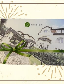 Hotelgutschein mühl vital resort 3 ÜBERNACHTUNGEN IN UNSEREM HAUSBERG-STÜBCHEN. FÜR 2 Personen Wert 1390 Euro - Fränkisch-Crumbach
