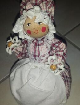Puppe Deko Trachtenpuppe aus Holz - Leverkusen