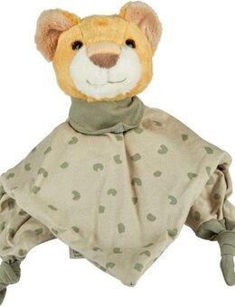 Sterntaler® Schmusetuch Löwe Leo, M, mit Beißring aus Silikon