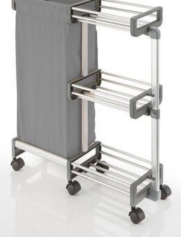 Ruco Regalwagen, Aluminium, für Nischen bis 20 cm
