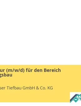 Bauingenieur (m/w/d) für den Bereich Rohrleitungsbau - Warpe