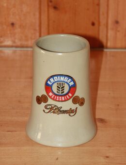Erdinger Weissbier Pikantus Bierkrug Steingut Steinzeug Keramik 0,5L alt neuwertig Sahm - Borken