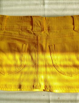 X-Mail-Damen-Stretch-Jeans-Minirock,Gelb,Töne,Größe XS 34 - Linnich