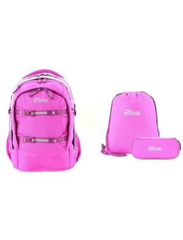 2be Schulrucksack, im 3er Set mit Turnbeutel und Federmäppchen