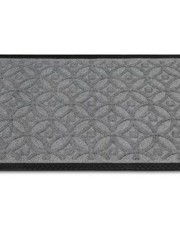 Wecon home Fußmatte Midnight Mosaic, rechteckig, Höhe: 4 mm, pflegeleicht, rutschfest, Ornamente, Innen & Außen, Schmutzfangmatte