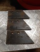 3 Vorschäler Schare Pflug in 63654