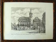 Friedenskirche Jhdt.-Brunnen Litho. 43x33. B087 - Eschweiler