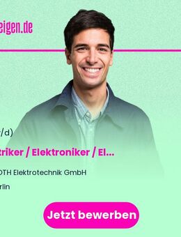 Elektriker / Elektroniker / Elektromonteur (m/w/d) Energie- und Gebäudetechnik - Berlin