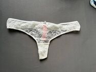 Hunkemöller Dessous sexy Spitzen String Tanga Größe M Weiß - Stuttgart