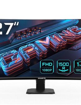 Gigabyte GS27FC Gaming-Monitor (68,6 cm/27 ", 1920 x 1080 px, Full HD, 1 ms Reaktionszeit, 180 Hz, VA LED)