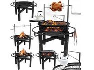 %NEUHEIT% Feurschale trifft Grill komplett XXXL Starter Set mit Zubehör 5 in 1 Outdoor BBQ Set253232 - Wuppertal