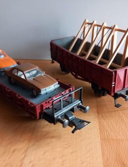 Fleischmann H0 - Güterwaggons mit Beladung - Gelsenkirchen Buer