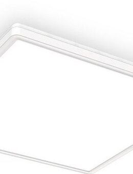 B.K.Licht Panel, LED fest integriert, Neutralweiß, Deckenleuchte, dimmbar, ultra-flach, indirektes Licht, neutralweiß