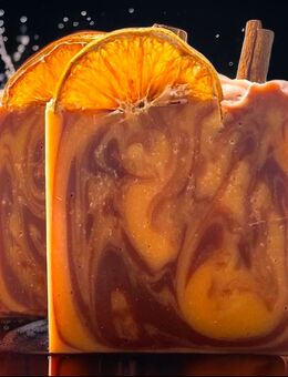 Olivenölseife „Orange und Zimt“ ❤️5,99€/100g❤️ - Weimar