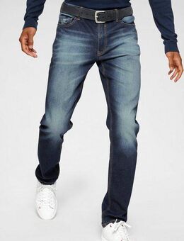H.I.S Straight-Jeans DIX gerade Beinform, niedrige Leibhöhe, Used-Waschung