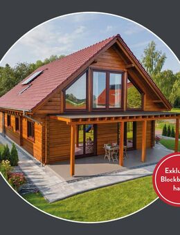 Innovatives Blockbohlenhaus fußläufig zur Elbe - Drage (Niedersachsen)