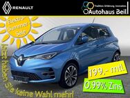 Renault ZOE, Intens R1 E zgl Batteriemiete digitales, Jahr 2019 - Frankenberg (Eder)