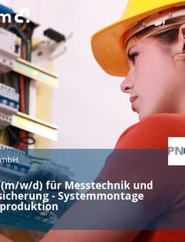 Ingenieur (m/w/d) für Messtechnik und Qualitätssicherung - Systemmontage Halbleiterproduktion - München