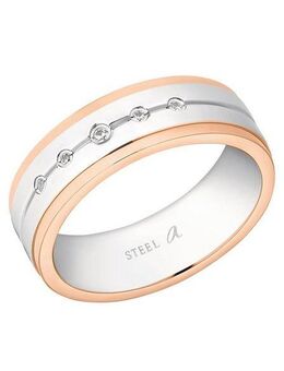 Amor Fingerring Uni Chic, mit Zirkonia (synth)