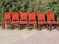 6 antike Gründerzeit Stühle / Originalstoff / zum restaurieren / gedrechselt in 15738