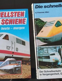 Sammler-Bahn-Bücher "Die schnellsten Züge", 2 Ausgaben komplett - Simbach (Inn) Zentrum