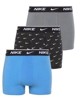Nike Sportswear Boxershorts PRINTED EVERYDAY COTTON 3PK BOXER BRIEF - für Kinder (Packung, 3-St., 3er-Pack) für Kinder