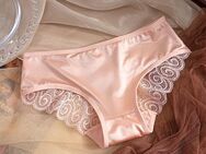 DWTs +Sissys- rosa Damenslip mit Spitze--Satin--L neu - Syke