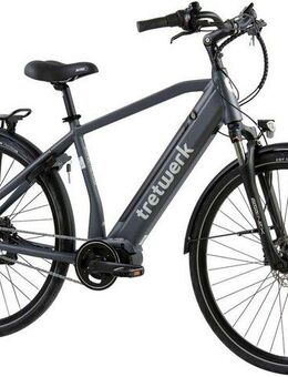 Tretwerk E-Bike Trekkingrad Sonic Nexus, 7 Gang, Nabenschaltung, Mittelmotor, 522 Wh, Pedelec, Elektrofahrrad für Damen u. Herren