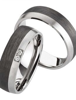 Titan Carbonringe AB3846-AB3847 für modernen Schmuck - Aholming