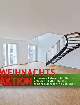 NEUBAU: 3-Zi.-Maisonettewohnung mit EBK, 2 Bädern und viel Tageslicht im Quartier Großherzog-Friedrich-Höfe - Saarbrücken