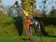 Giraffe „Ember“ - 150 cm - Handgefertigtes Kunstwerk - Heek