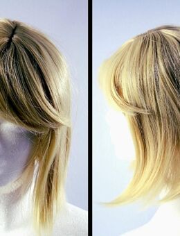Damen Perücke Blond Glatt Kurze bis Mittellange Haare Blond 12inch 30cm 27,90 €* - Villingen-Schwenningen