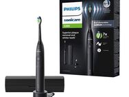 Philips Sonicare Elektrische Zahnbürste Series 5300, Aufsteckbürsten: 1 St., mit Andruckkontrolle, 2 Intensitätsstufen, inkl. Ladegerät, Reiseetui