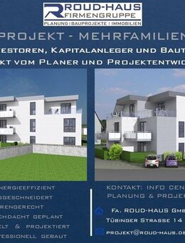 + EXKLUSIVES MEHRFAMILIENHAUS-PROJEKT! + - Gammertingen