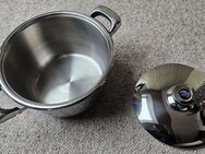 w20) VSW großer Kochtopf ca. 6,5 Liter mit Deckel Ø 24 cm Edelstahl Induktion Suppentopf - Garbsen