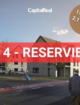 Moderne Neubauwohnung in Werlte - 2-Zimmer-Wohntraum mit Balkon und Aufzug! - Werlte