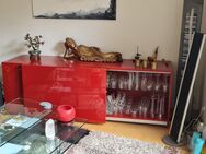 Design Sideboard San Giacomo Madie, amarena rosso Lack hochglanz - Velbert