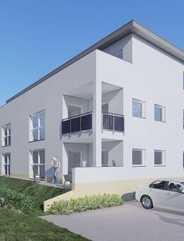 Neubau-Projekt! Moderne 3 ZKB Wohnung mit Dachterrasse und tollem Blick ins Lahntal in Eschhofen - Limburg (Lahn)