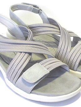 Wonderwalk Aktiv-Klettsandalen - Modell: Lara - Gr. 40 - grau - Neu - Biebesheim (Rhein)