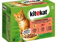 Kitekat Frischebeutel 48 x 85 g - Klassische Auswahl in Sauce