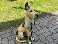 Deutsche Dogge Deco Figur Hund H78cm. - Überlingen Zentrum